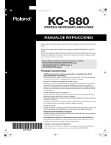 Roland KC-880 Manual do usuário