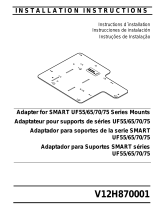 Epson Adapter Plate for SMART Projectors Guia de instalação
