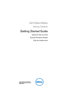 Dell Networking N3024P Getting Started Manual