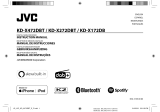 JVC KD-X272DBT Manual do proprietário