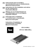 Teka EFX 30.1 GRILL Manual do usuário