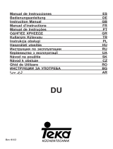 Teka DU 980 Manual do usuário