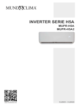 mundoclima Series MUPR-H5A Guia de instalação