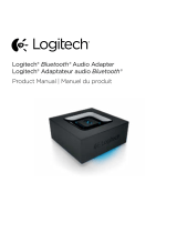 Logitech Bluetooth Audio Adapter Manual do usuário