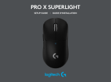 Logitech 910-005940 Pro X Superlight Wireless Gaming Mouse Manual do usuário