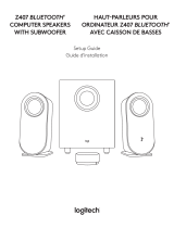 Logitech Z407 Bluetooth Computer Speakers Manual do usuário