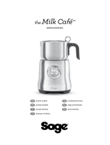 Sage THE MILK CAFE (SMF600BSS4EEU1) Manual do proprietário