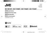 JVC KD-T706BT Manual do proprietário