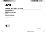 JVC KD-T402 Manual do proprietário