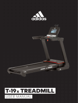 Adidas Adidas T-19x Treadmill Manual do usuário