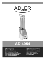 Adler AD 4054 Manual do proprietário