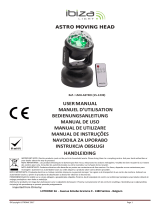 Ibiza Light & Sound LMH-ASTRO Manual do usuário