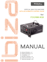 Ibiza Light FOG900-RGB Manual do proprietário