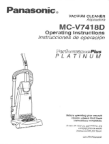 Panasonic MC-V7418D Manual do proprietário