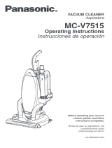 Panasonic MC-V7515 Manual do proprietário