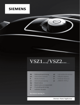 Siemens VSZ1V1128/05 Manual do proprietário