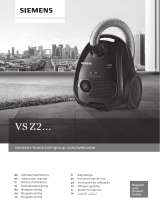 Siemens VSZ2V312/04 Manual do usuário