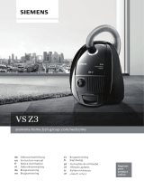 Siemens VSZ3B212/12 Manual do usuário