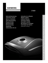 Siemens VSZ61245GB Manual do usuário