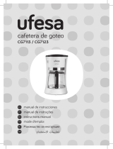 UFESA CG7113 Manual do proprietário