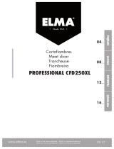 Elma CFD 250 XL Manual do proprietário