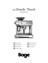 Sage THE ORACLE TOUCH STAINLESS STEEL (SES990BSS4EEU1) Manual do proprietário