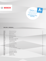 Bosch BGLS48X320/02 Instruções de operação