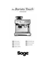 Sage THE BARISTA TOUCH STAINLESS STEEL (SES880BSS4EEU1) Manual do proprietário