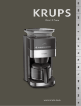 Krups KM832810 Grind & Brew Manual do proprietário