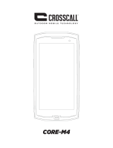 Crosscall CORE M4 GO GREY Manual do usuário