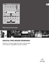 Behringer DDM4000 Manual do proprietário
