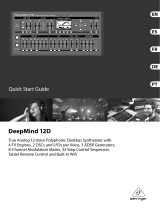 MUSIC Group Manufacturing PH DEEPMIND 12D Manual do usuário