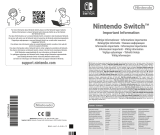 Nintendo Switch Red Super Mario Odyssey Bundle Manual do usuário