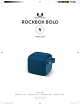 Fresh 'n Rebel ROCKBOX BOLD S PETR.BLUE Manual do proprietário