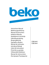 Beko CWB 6441 XN Manual do proprietário