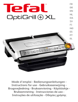 Tefal OPTIGRILL XL YY3870FB Manual do proprietário