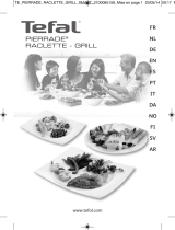 Tefal INOX & DESIGN RACLETTE & GRIL PLANCHA Manual do proprietário