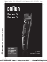Braun HC 3050 - 5427 Manual do usuário