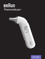 Braun IRT3030 ThermoScan 3 Thermometer Manual do proprietário