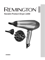 Remington AC8820 KERATIN PROTECT Manual do usuário