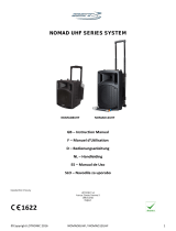 BST NOMAD UHF SERIES Manual do usuário