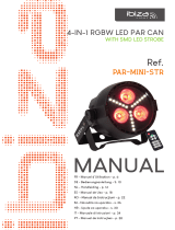 Ibiza Light & Sound PAR-MINI-STR Manual do proprietário