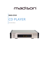MADISON MAD-CD10 Manual do proprietário