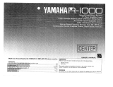 Yamaha R-1000 Manual do proprietário