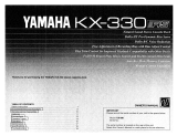 Yamaha KX-330 Manual do proprietário