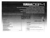 Yamaha DSP-1 Manual do proprietário