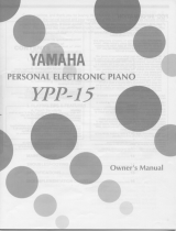 Yamaha YPP-15 Manual do proprietário