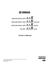 Yamaha AD8 Manual do usuário