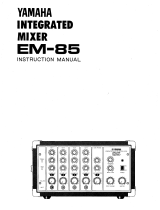 Yamaha R-85 Manual do proprietário