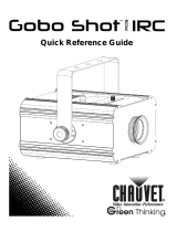 Chauvet Gobo Shot 50W IRC Manual do usuário